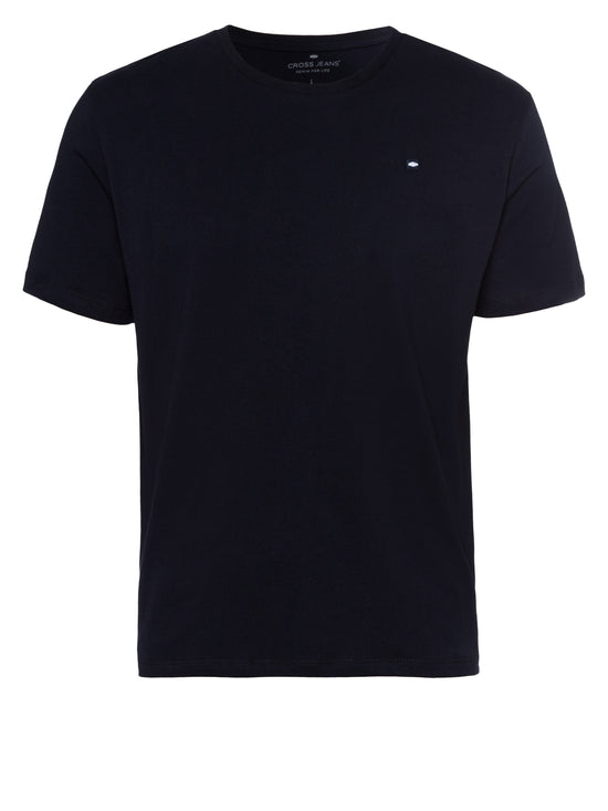 Basic Herren T-Shirt in navyblau