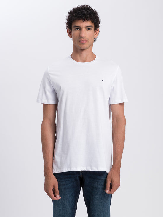 Basic men's T-shirt in white