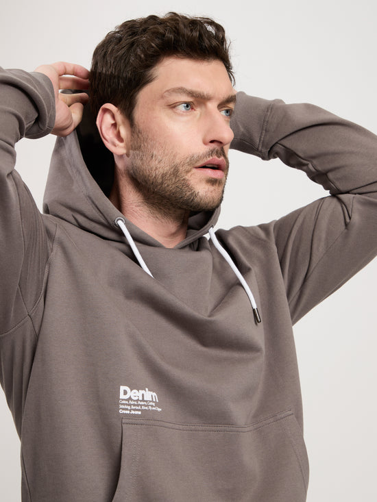 Men's Hoodie Regular in Anthracite