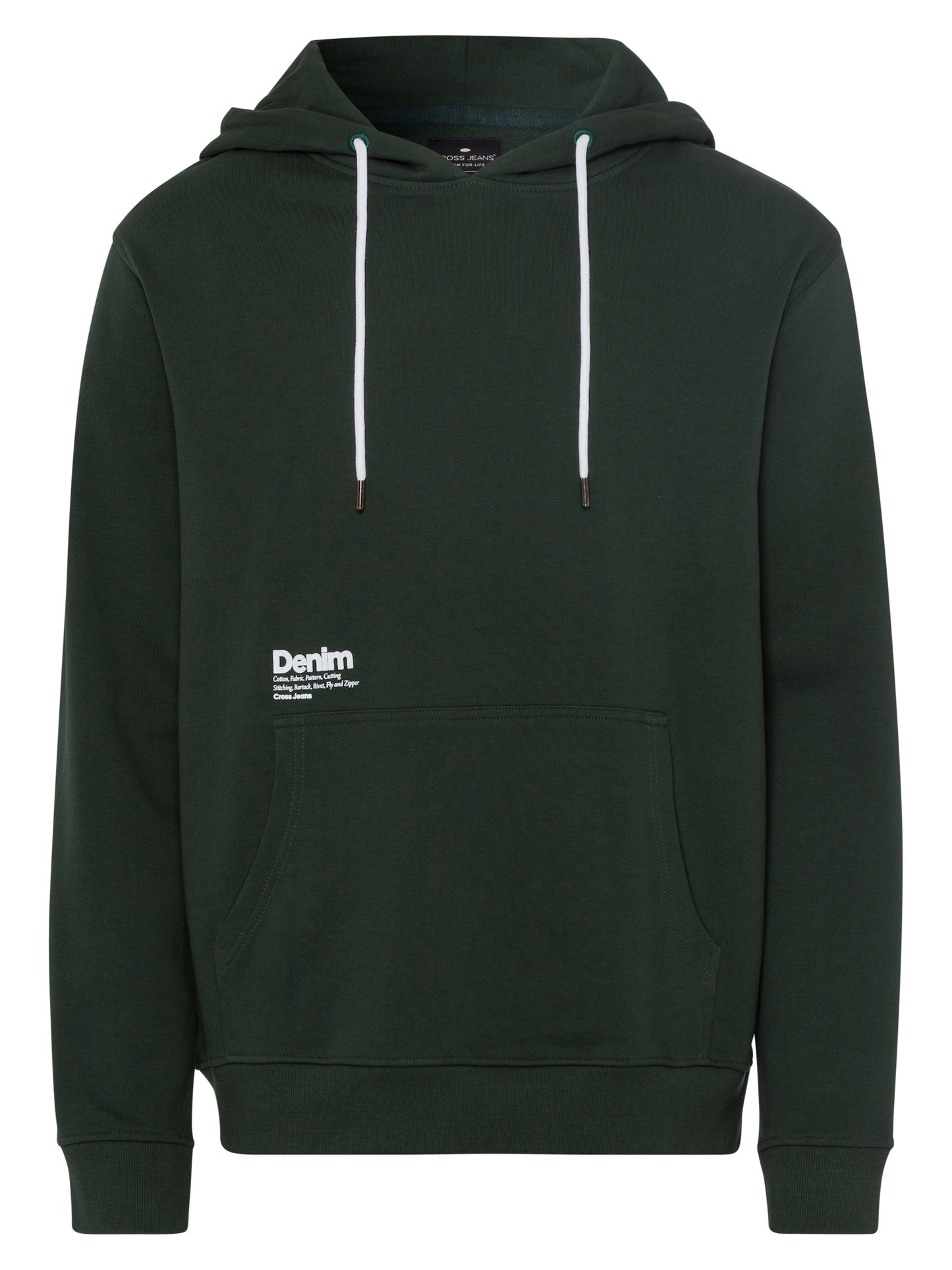 Herren Regular Hoodie in wald grün