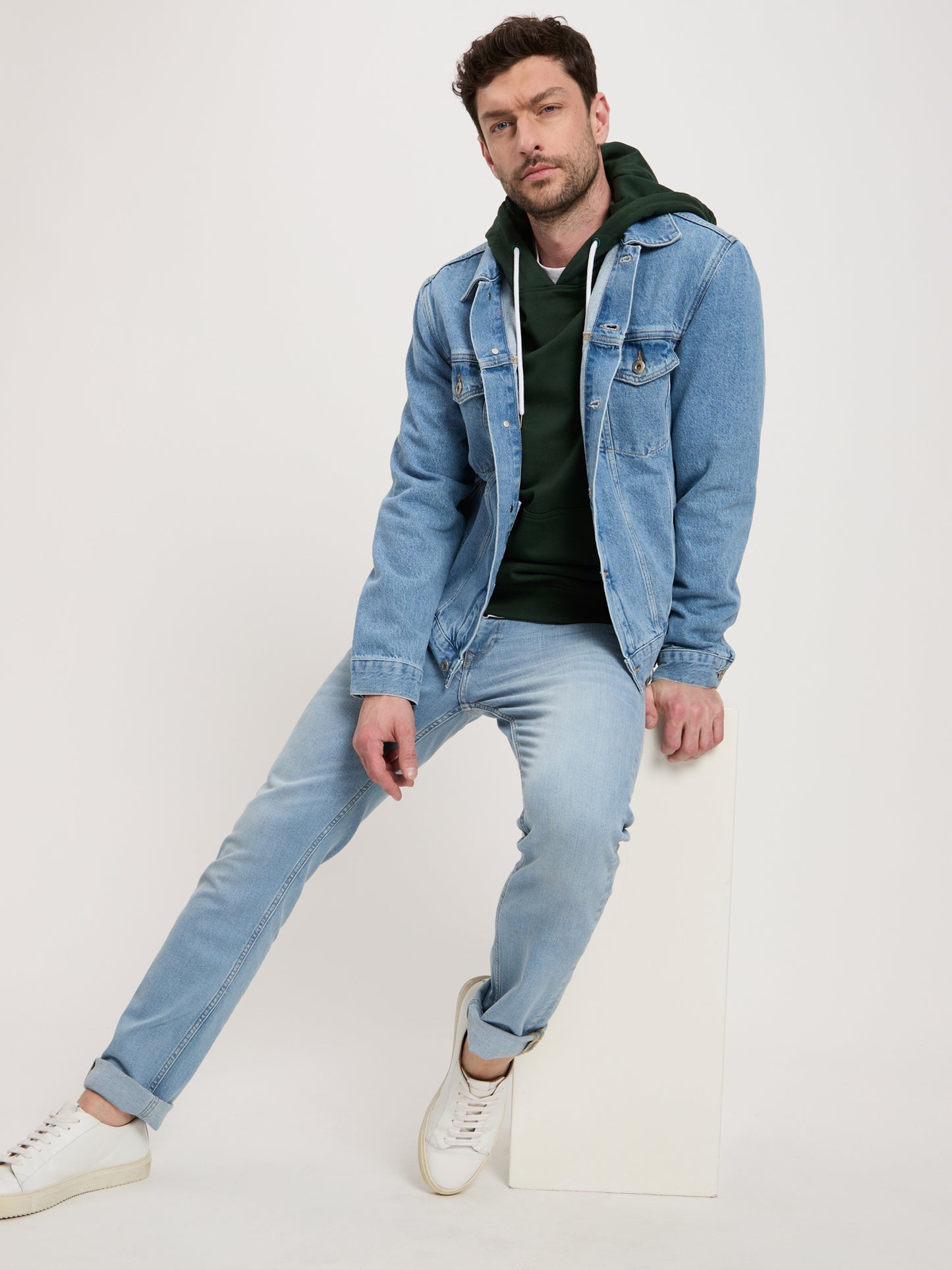 Jeans hoodie best sale