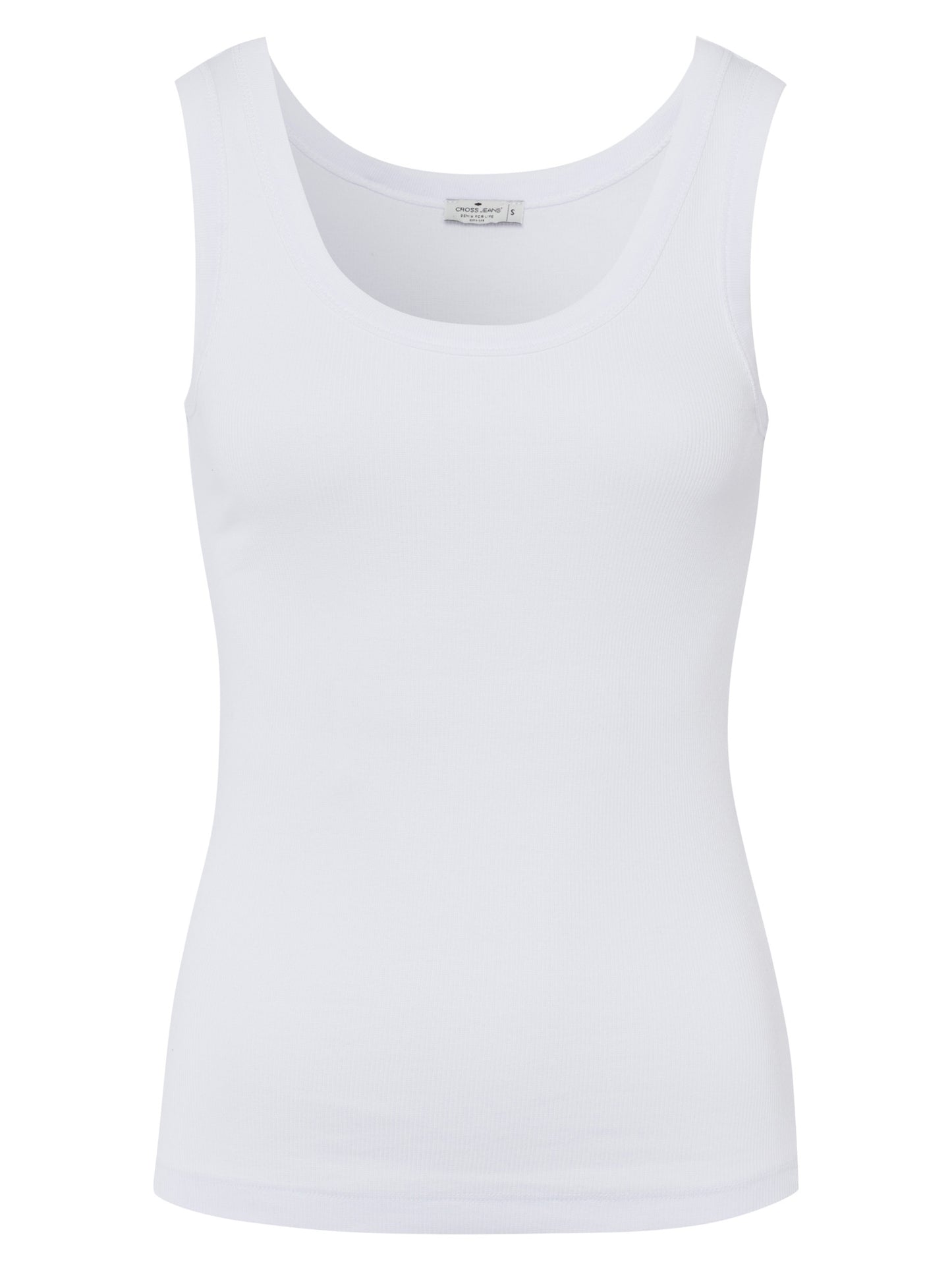 Damen Tanktop Regular in Ecru