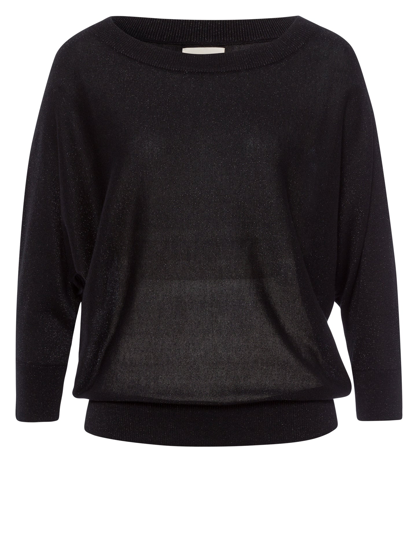 Women's regular sweatshirt in black