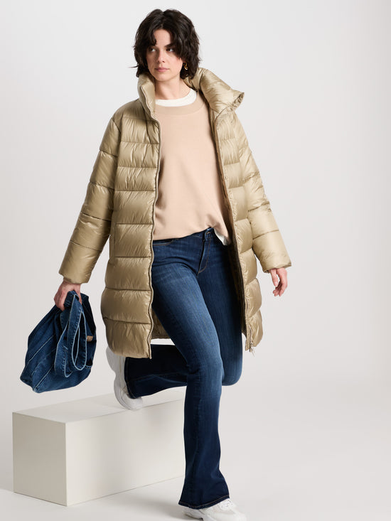 Damen Regular Winterjacke in Champain