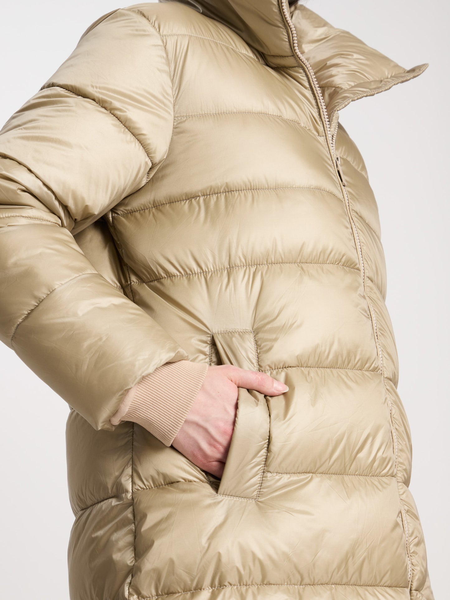 Damen Regular Winterjacke in Champain