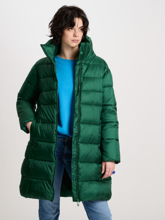 Damen Regular Winterjacke in Emerald