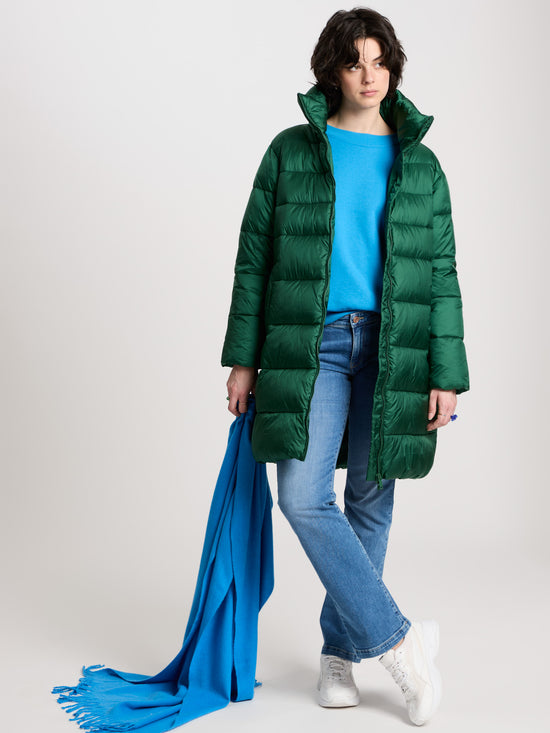 Damen Regular Winterjacke in Emerald