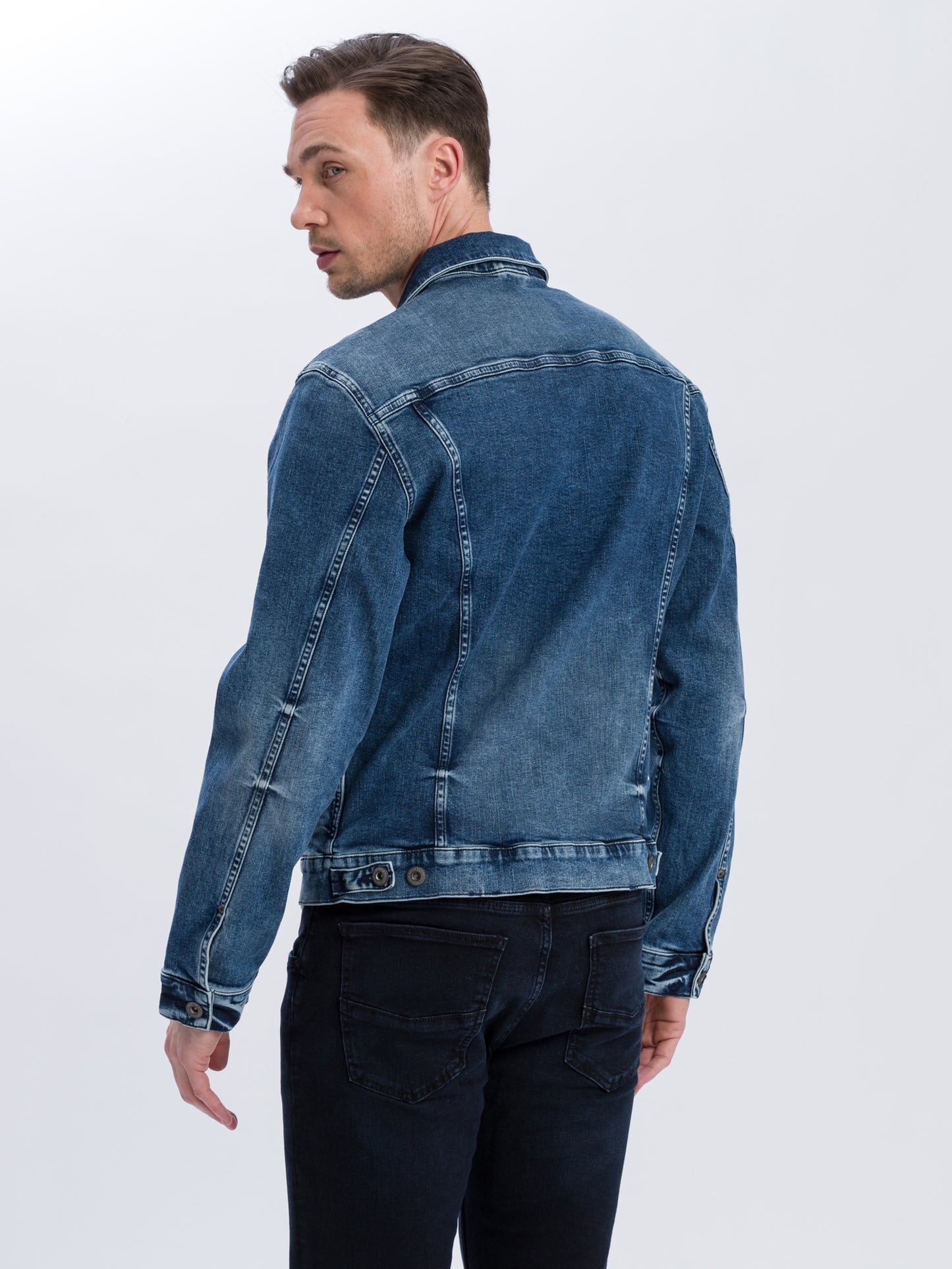 Herren Jeansjacke Denim Jacket Regular Fit