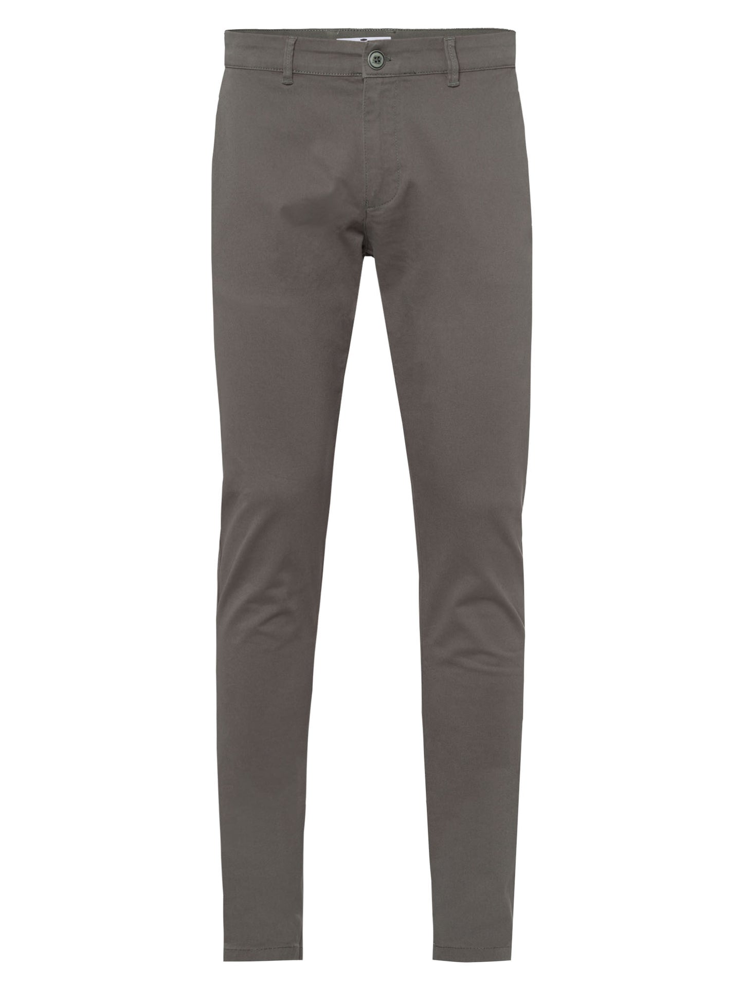 Men's khaki slim tapered fit chinos