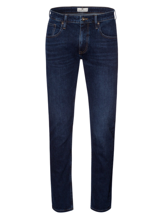 Damien Herren Jeans Slim Fit Straight Leg mittelblau