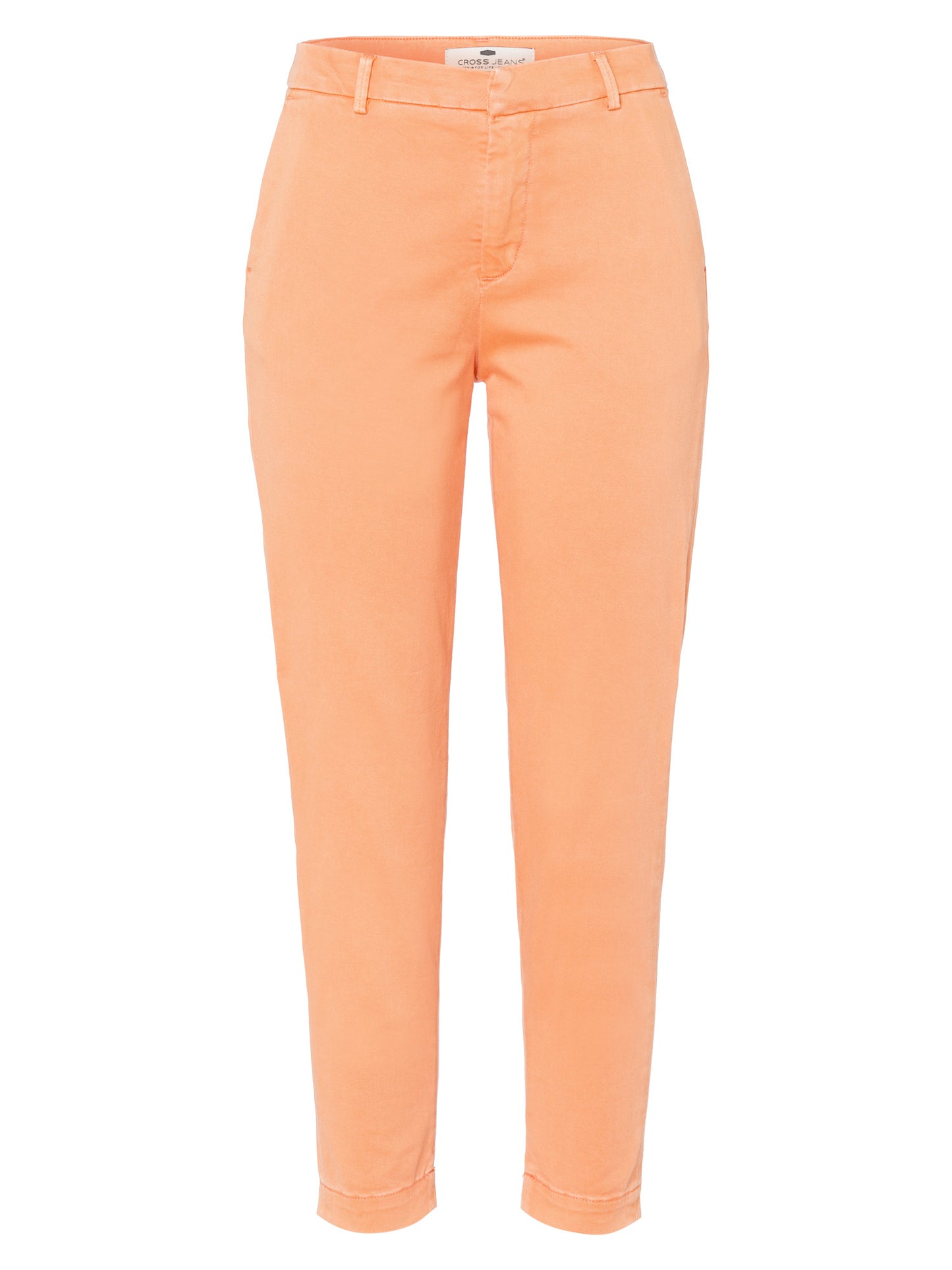 Damen Jeans Chino hellorange