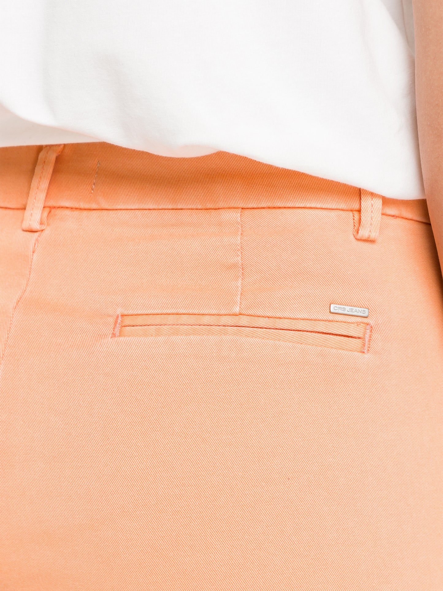 Damen Jeans Chino hellorange